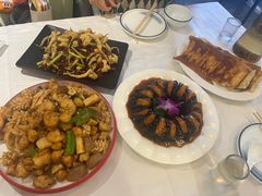 鱼香茄盒-大眼锅贴水饺(河东店)