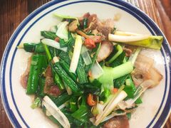大蒜炒腊味-刘师父老汉口江湖菜(蔡锷路店)