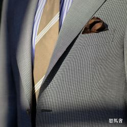 -怒马会 全麻衬西装高级定制