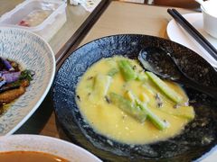 野米竹荪烩丝瓜-菩提树·素食餐厅(汇智国际商业中心店)