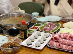 手打虾滑-四爷捞锅·潮汕牛仔骨火锅(泉城路店)