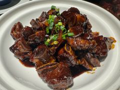 蒜香蜜汁排骨-绿茶餐厅(朝阳大悦城店)