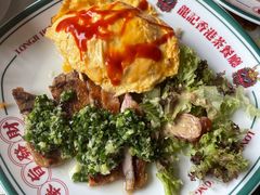 姜葱猪排蛋包饭-龙记·香港茶餐厅(海上世界店)