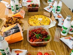 果肉榴莲比萨-达美乐比萨(红山店)