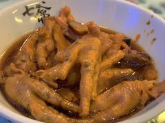 鲍汁花菇焖鸡脚-七爷清汤腩·港式餐厅(金狮广场店)