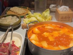 -尚尚仙·酸汤猪手·猪肚鸡火锅(华联万柳购物中心店)