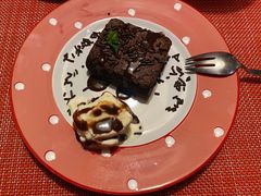 布朗尼配香草冰淇淋-小世界西餐厅(建国门店)