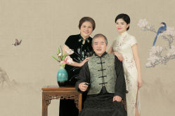 -时光纪亲子全家福照相馆(静安店母女写真父母纪念照)