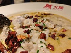 酸菜鲈鱼-北院·果木烤鸭·25年东北菜(创意产业园店)