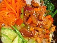 照烧鸡腿肉石锅拌饭-韩悦牛排烤肉无限续(宝能中心店)