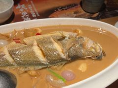 大陈黄鱼烧年糕-荣小馆(杭州大厦店)