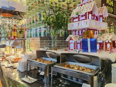 自助取餐区-三英温泉度假酒店-自助餐厅