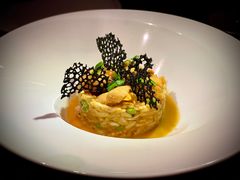 北海道海胆意大利烩饭-wann lounge 低温慢煮牛排·清吧