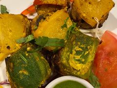 炭烤乡村芝士馅蘑菇-克比叔叔印度餐厅Kebabs on the Grille(人民广场店)