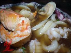 海鲜乌冬面-可稵咖啡面包蛋糕(休斯顿店)