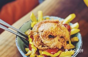 American-style Thick Fries