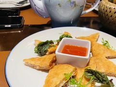 月亮虾饼ShrimpPancakes-Golden Lily河内巴黎法越料理餐厅(建国西路店)