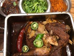 翘脚牛肉粉加手撕鸡套餐-小满手工粉(上海月星环球港店)