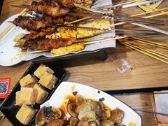 -宝记烧烤·碳锅羊肉·羊蝎子火锅·夜食社(文体路创始店)