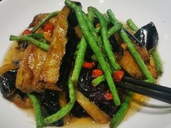 茄子豇豆-鸡毛店·川菜(双楠店)