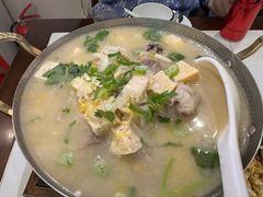酸菜排骨冻豆腐锅-松云居.大连人.大连菜