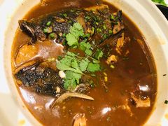 天目湖砂锅鱼头猪手煲-梁溪河畔·吉府花园(南长街南下塘店)