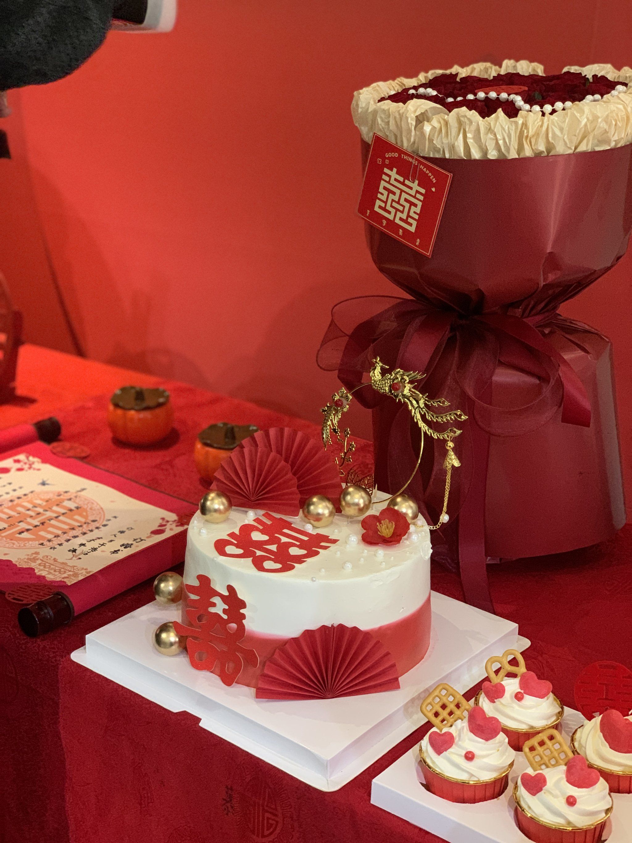 给闺蜜订婚拍的现场照片