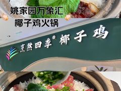 -烹然四季椰子鸡火锅(姚家园万象汇店)