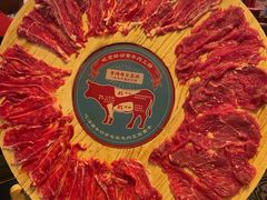 鲜切黄牛肉三拼-吼堂老火锅(武汉 天地壹方南馆店)