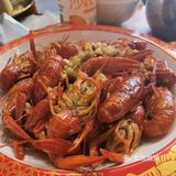 超横的烤羊腿四人餐，靠谱！