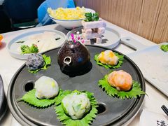 芝士爆酱虾球-煲宫猪肚鸡(晶品店)