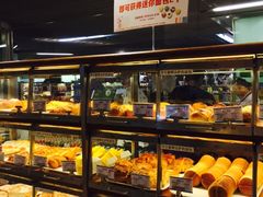 面包甜点陈列柜-山崎面包(第一八佰伴店)