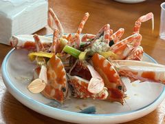 招牌煎蟹-坛南湾阿强农家乐.海鲜大排档老字号(福州地标美食店)