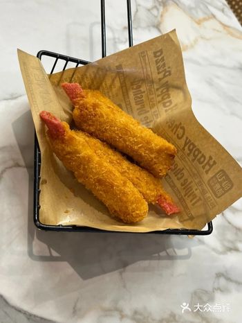 一口鲜掉眉！咕鹿流心披萨店黄金蟹脚绝了   宝子们