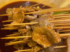 -拈签一笑黄牛肉辣卤串串