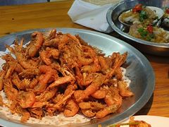椒盐嘎巴虾-喝丢一只鞋海鲜烧烤·海肠捞饭(文体街店)