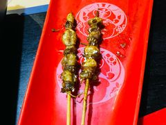 烤墨鱼仔-老表记广西宵夜螺蛳鸭脚煲(西大店)