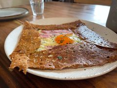 巴黎火腿鸡蛋芝士蘑菇可丽饼-RAC BAR(安福路店)