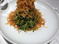 巧拌豆苗-四季民福烤鸭店(王府井灯市口店)