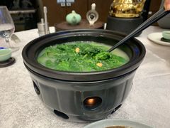 鸡汤浸桑芽苗-寻味顺德·珍之宝酒楼(银钻店)