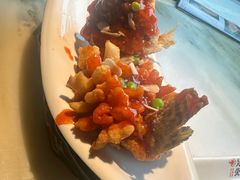 松鼠桂鱼-吴越荣记苏州菜·松鼠桂鱼100%活鱼现做(月光码头店)