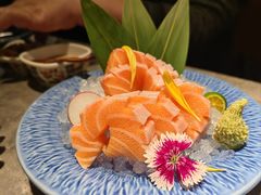 三文鱼腩刺身-炙柒Sekinana·精致日料(合生汇店)