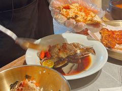 -草家酱蟹炭火烤肉店(珲春南路一店)