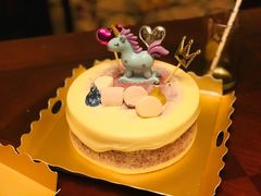 蓝色独角马柠檬芝士蛋糕-小西家作(富力爱丁堡店)