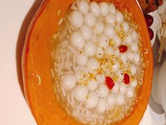 南瓜酒酿小圆子-玫瑰厅上海菜(兴国路店)