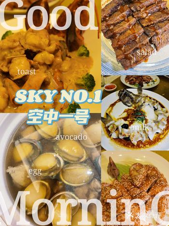 ️ 蝉联4年米其林餐厅，粤菜中的经典 | 空中一号
