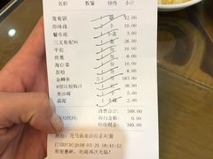 账单-沱江鱼府(丽江店)