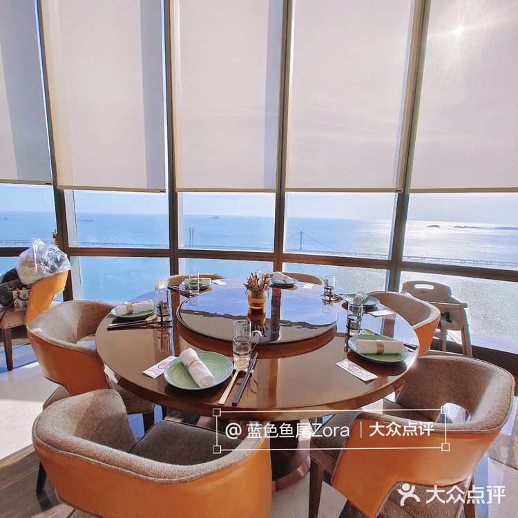大连必吃餐厅💖46层俯瞰星海湾绝美海景