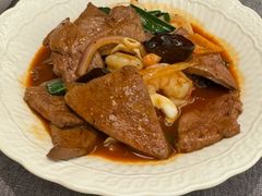 爆炒猪肝海鲜-瓯越·海鲜·瓯味一品(IM长宁国际店)