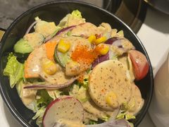 蔬菜水果沙拉-韩时烤肉(枫蓝店)